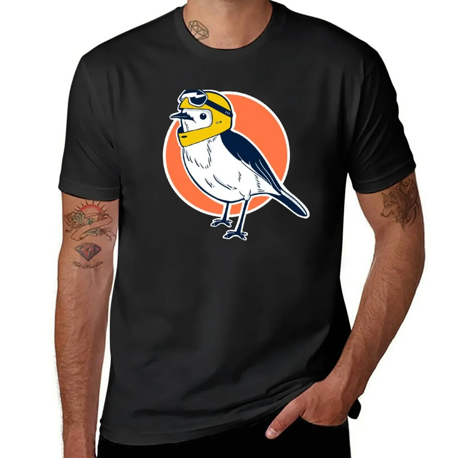 

Racer Robin T-Shirt street wear Blouse men clothings