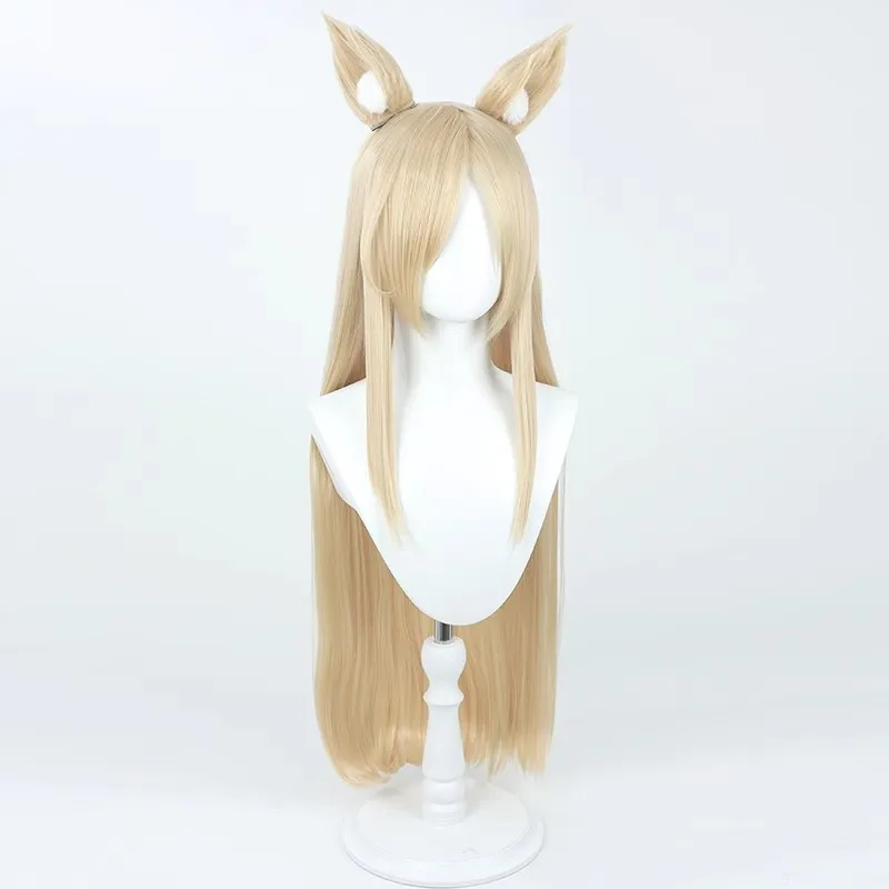 الأزرق الأرشيف أوبا كنا شعر مستعار تأثيري الشعر الأصفر الطويل هدية عيد الهالوين