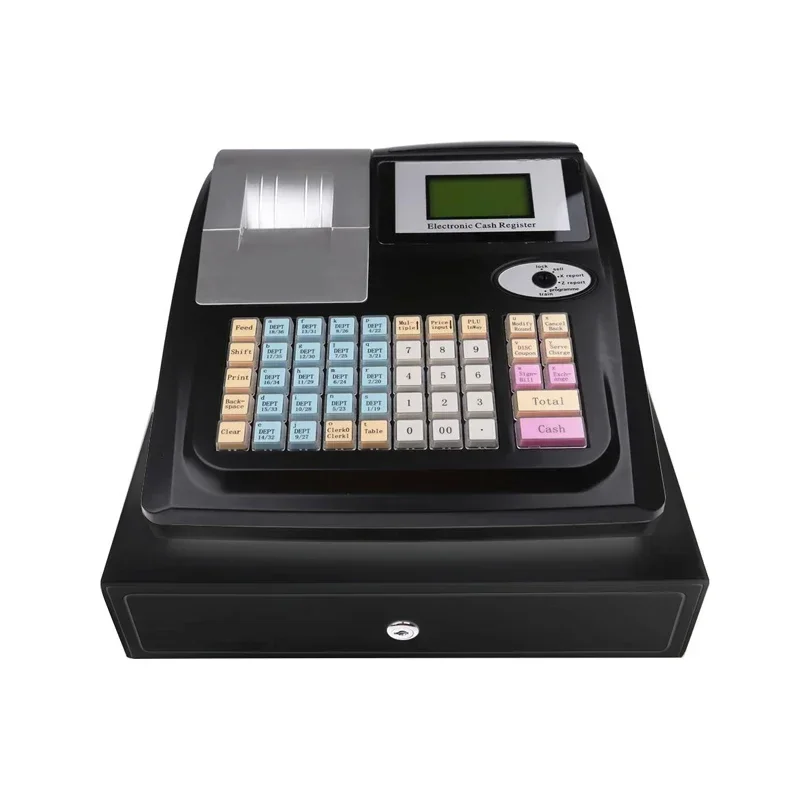 لوحة المفاتيح الرقمية الصغيرة الشهيرة الكل في واحد آلة تسجيل النقود لنظام أمين الصندوق pos للسوبر ماركت