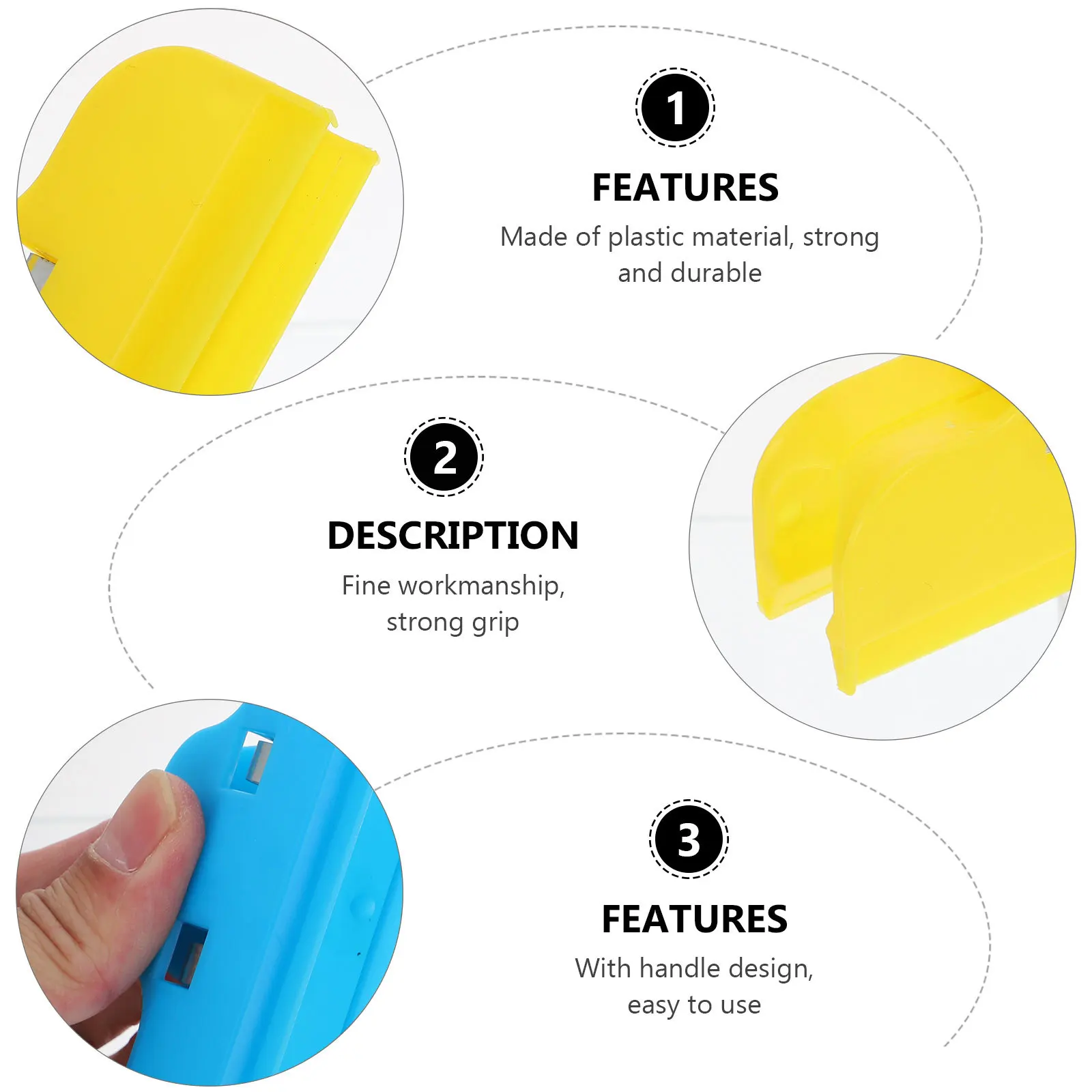 4 個の製図板クリッププラスチックバインダークリップスケッチクランプ描画用ペイントクリップオフィスプラスチックファイルバインダー