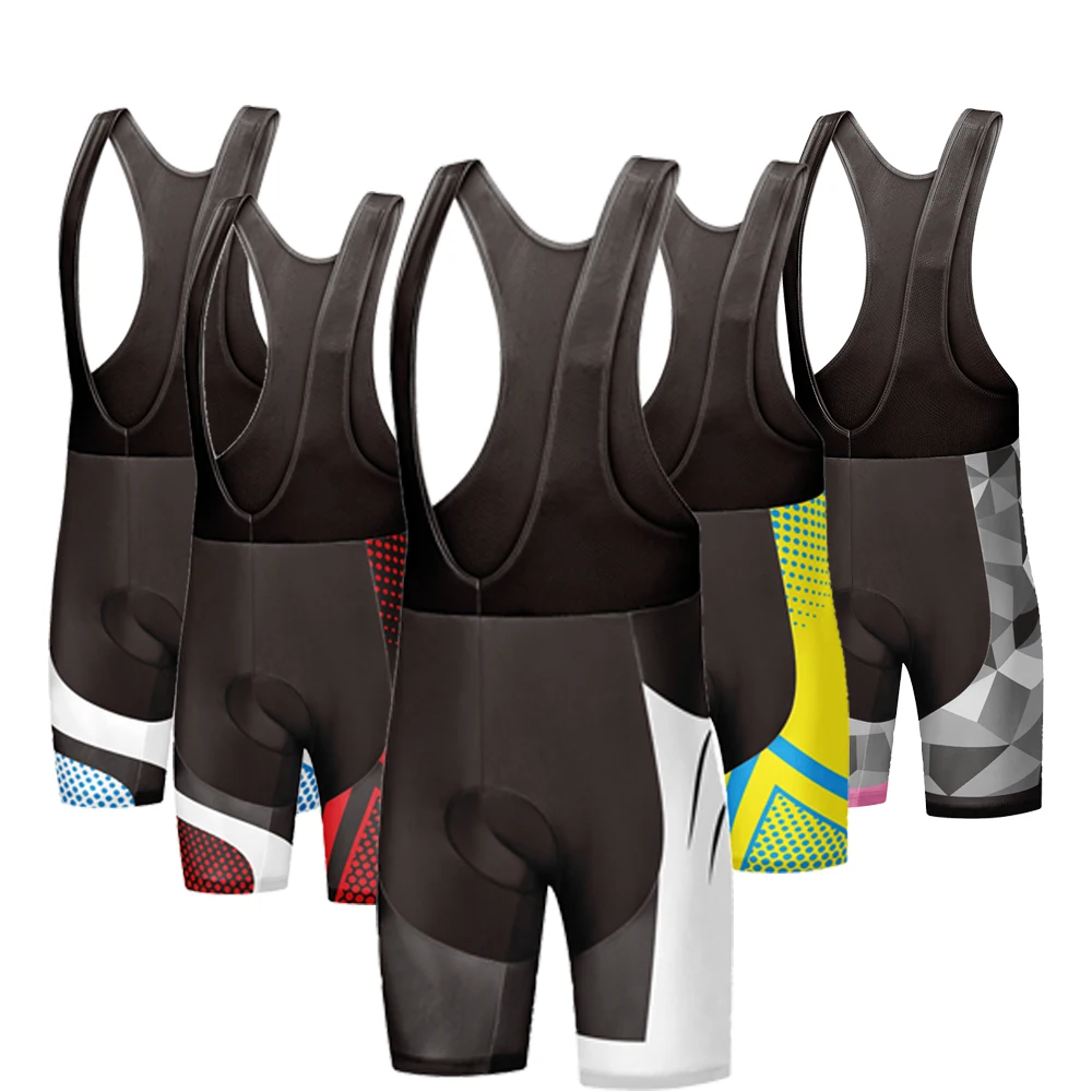 

2024 New Team Cycling Bib Shorts 9D Gel Pad Mountain Bike Outdoor Breathable Bike Tight Bicycle Shorts