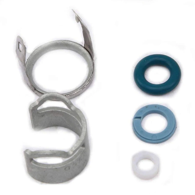 4-Cylinder Fuel Injector Seal Kit O-Ring Repair Kit Replacement for Golf Jetta Passat For- A6 for Skoda 06D998907