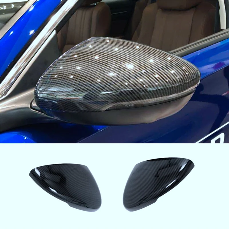 

2 Piece Car Rear View Mirrors Protector Caps Cover Trim Exterior Accessorie ABS For Honda Accord 2023 2024 11Th-A65M