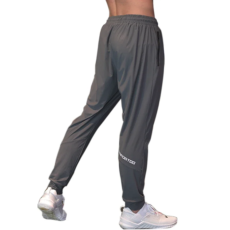 Men Sports Running Pants Athletic Football Sweatpants Sport Trousers Jogging Elastic Training Sportswear Quick Dry Trousers