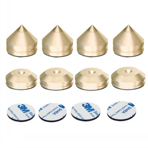 مكبر الصوت حامل قدم وسادة القدم ، مسامير معدنية من سبائك الألومنيوم ، مسمار أرضية مخروطي ، سماعات أحذية سبايك ، مثبط أفضل 6 أحذية كرة قدم من الألومنيوم - رقم 4