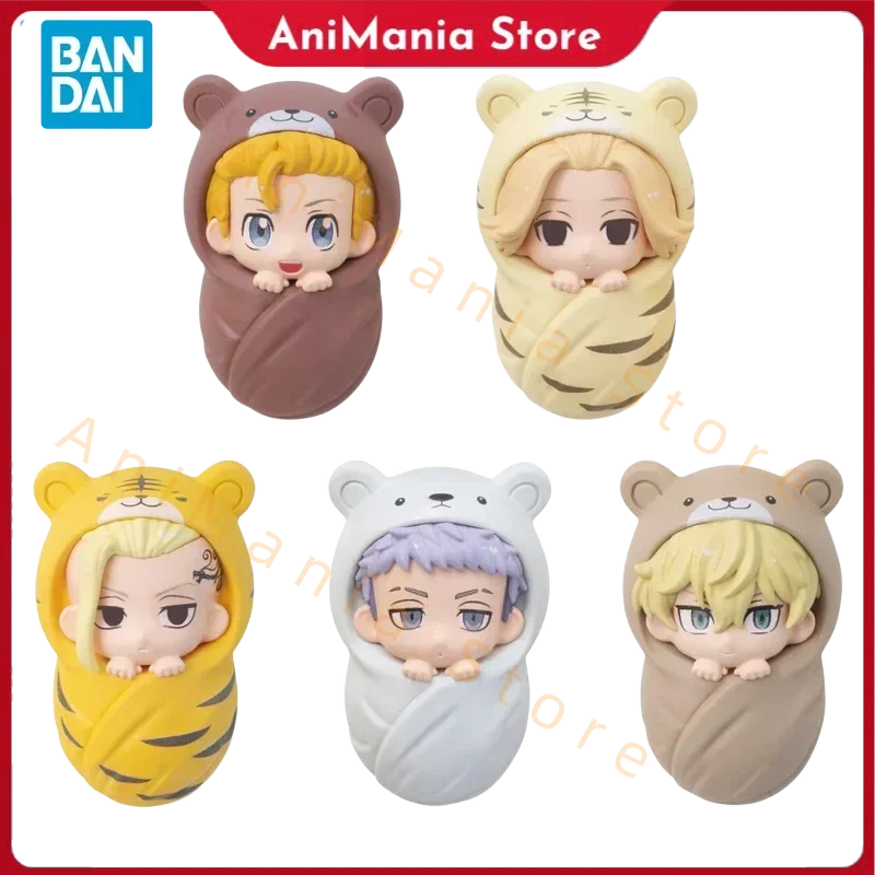 

Bandai Genuine Tokyo Revengers Anime Gashapon Draken Baby Style Action Figure Toys for Kids Gift Collectible Model Ornaments