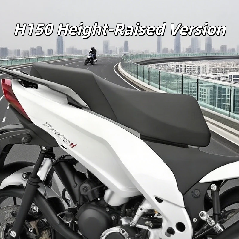 For KYMCO H150 Modified Seat Wide Comfort Resilient Cushion Waterproof Non‑Destructive Installation Mod Accessories