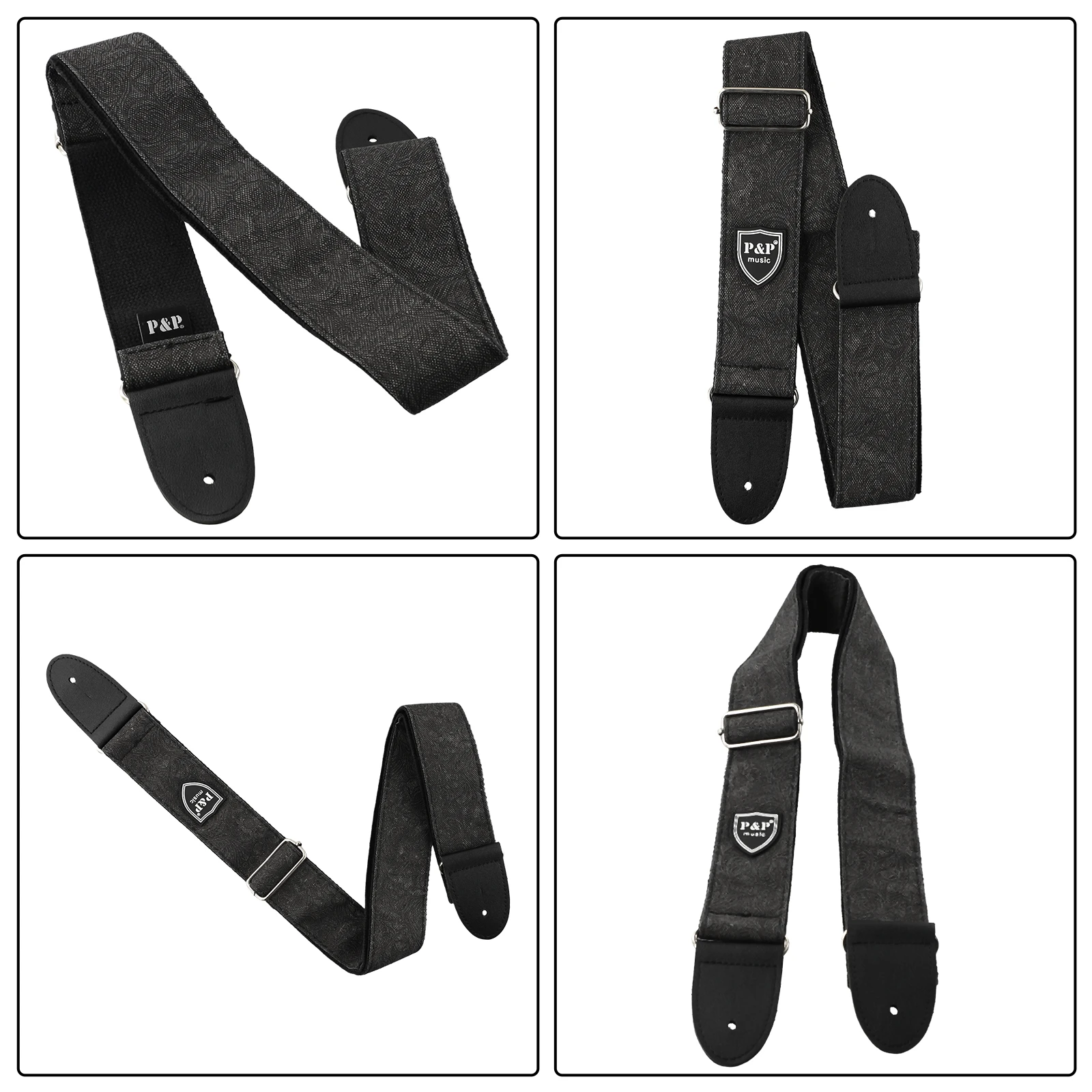 Field-Tested Adjustable Guitar Strap for Electric Acoustic Classical and Bass Guitars with Real-World Reliability