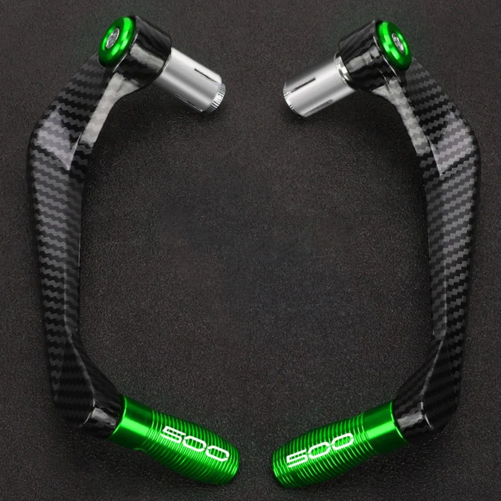 

Motorcycle Handlebar Brake Clutch Levers Guard Handle Bar Protector For Kawasaki Z500 Ninja 500 Ninja500 Z 500 SE 2024 2025 2026