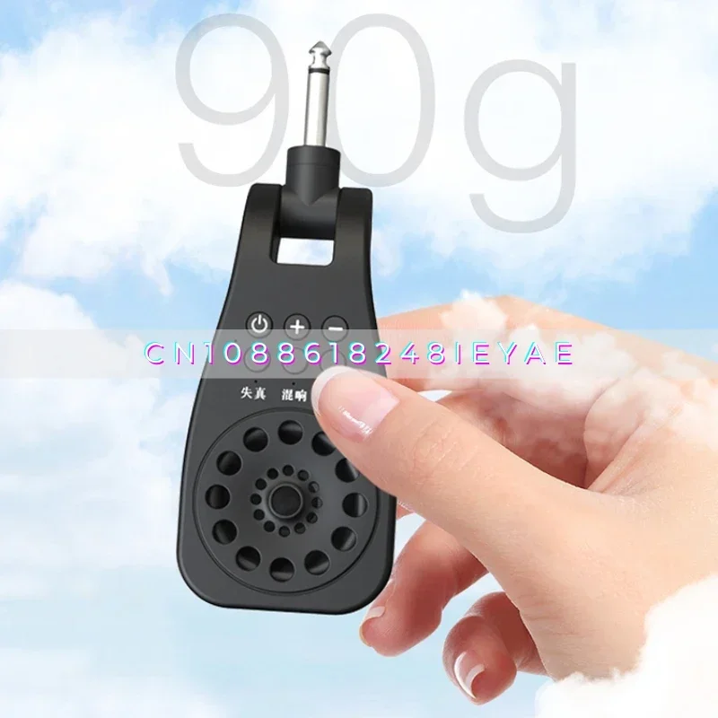 M600 In-line Electric Blowpipe Perangkat Efek Speaker Kecil Gitar Elektrik Roland dengan Kartu Suara Reverb Audio