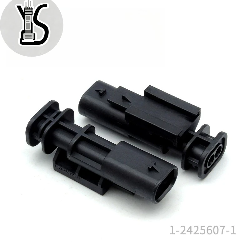 10PCS Original Genuine 1-2425607-1 waterproof connector Automobile For Car