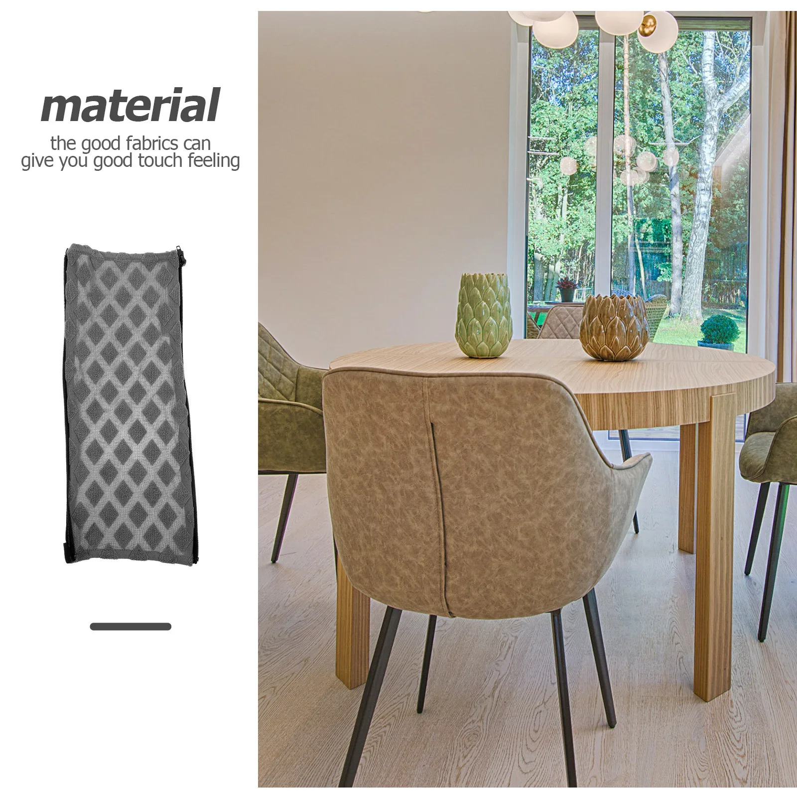 

4Pcs Stretchable Gaming Chair Armrest Covers Pineapple Pattern Elastic Slip- for Office Home Gaming Setup