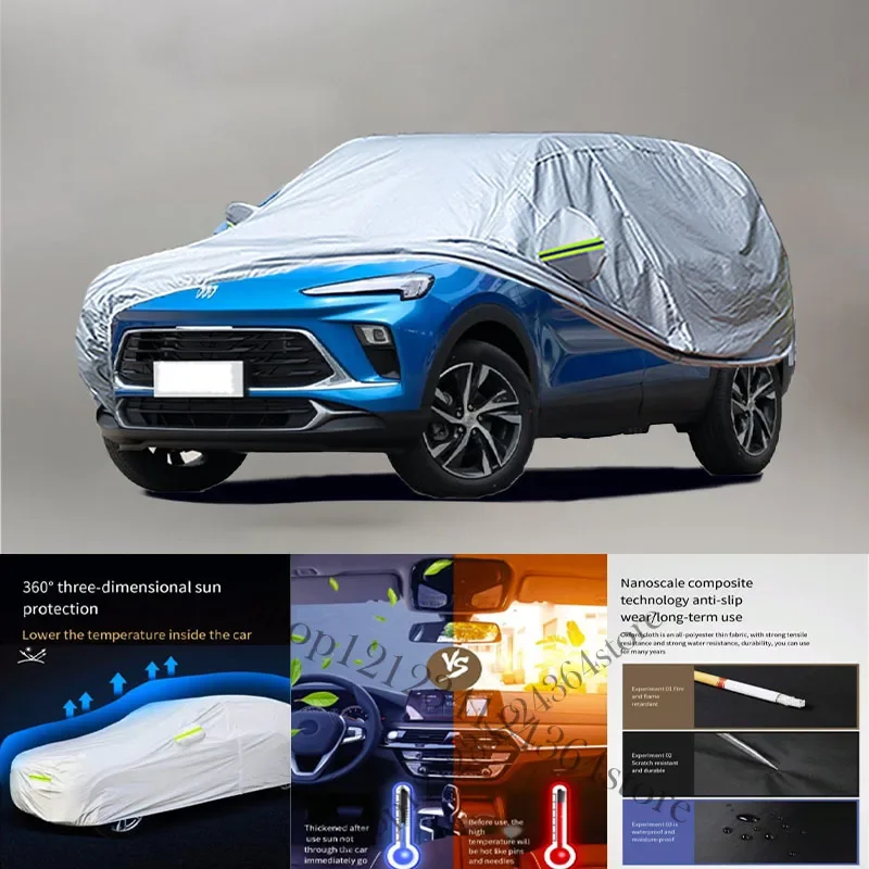 For Buick Encore 210T Car cover Exterior Car Cover Outdoor Protection Full Car Covers Waterproof Sunshade Snow Cover Anti UV