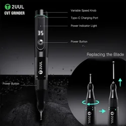2UUL DA84 CVT Grinder IC Polishing Pen for Mobile Phone Tablet PC CPU Drilling Chip Polishing Screen Frame Cutting IC Removal