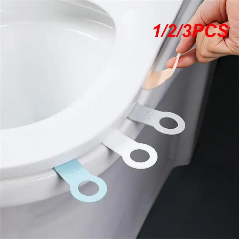 1/2/3PCS Bracket Ring Handle Soft And Durable 24g Home Supplies Toilet Lid Retractor Strong Suction Cup Preferred Material