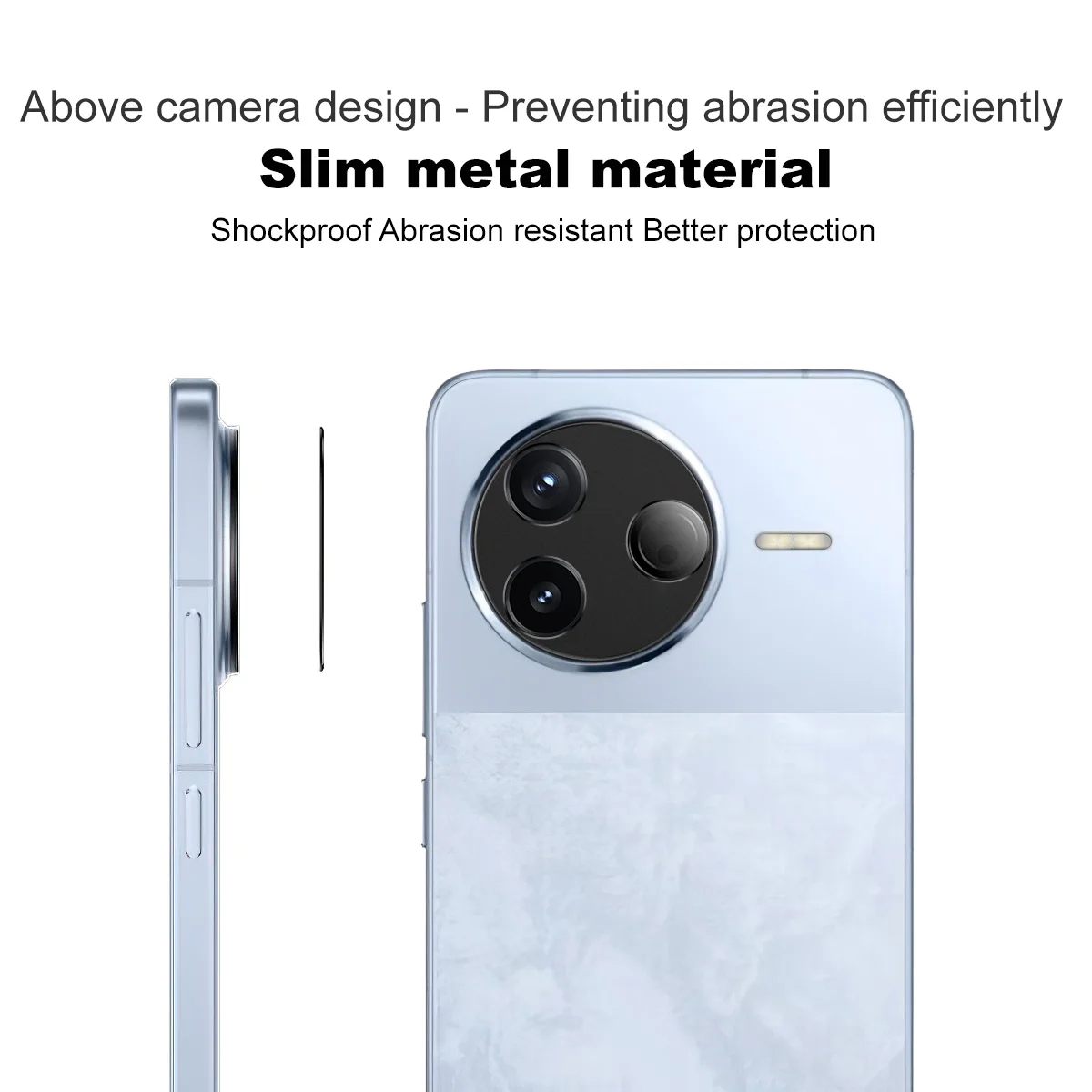 ل POCO F7 Ultra Lens Protector IMAK كاميرا التصميم قسط حامي الكاميرا ل POCO F7 Pro 5G