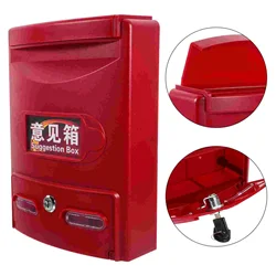 Wall Hanging Mail Box Mailboxes for outside Water Proof Security Mount Asb Mounted Lockable Heavy Duty Door