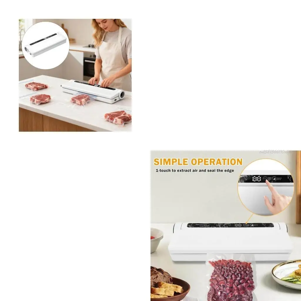 

27RB 110V Вакуумный упаковщик для хранения упаковщиков фаст-фуда для непрерывной работы