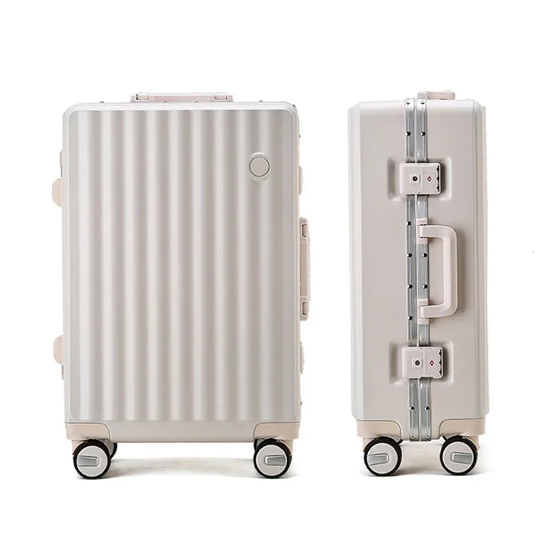 Travel luggage fashion carry on trolley suit password boarding box men women pull rodbox large capacity password