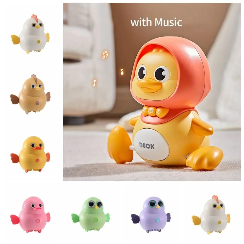 Canard électrique magnétique pour enfants, jouets pour enfants, poussin qui marche, théâtre, oscillation magnétique, jetable