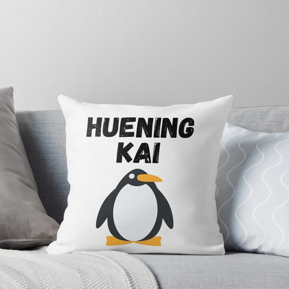 

TXT Hueningkai Penguin Throw Pillow bed pillows Christmas Pillow Cases Sofa Decorative Covers luxury home accessories pillow