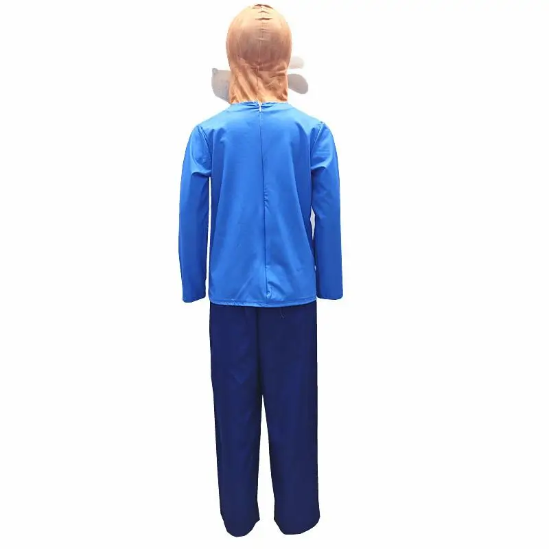 loween Cosplay per bambini Dog Man Costume da spettacolo Puntelli di scena Abito da piantina di ruolo Puntelli di scena Costumi di performance