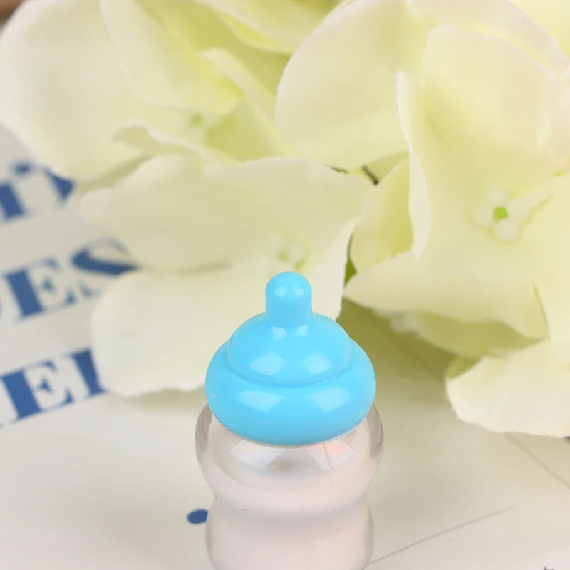 1Pc Kids Pretend Play Games Toys Mini Nipple Baby Doll Pacifier Bottle For Doll House Feeding DIY Accessories Random Color