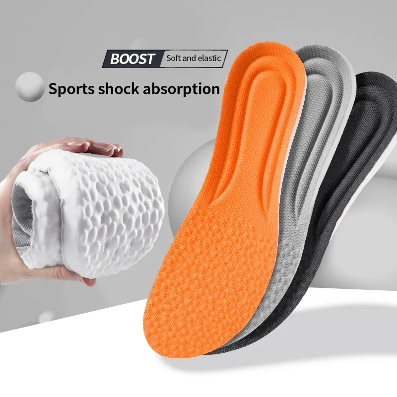 Neue ortho pä dische Memory Foam Sport Einlegesohlen für Schuhe Sohle Kissen laufen stoß dämpfend atmungsaktiv Desodor ierung Pu Pad