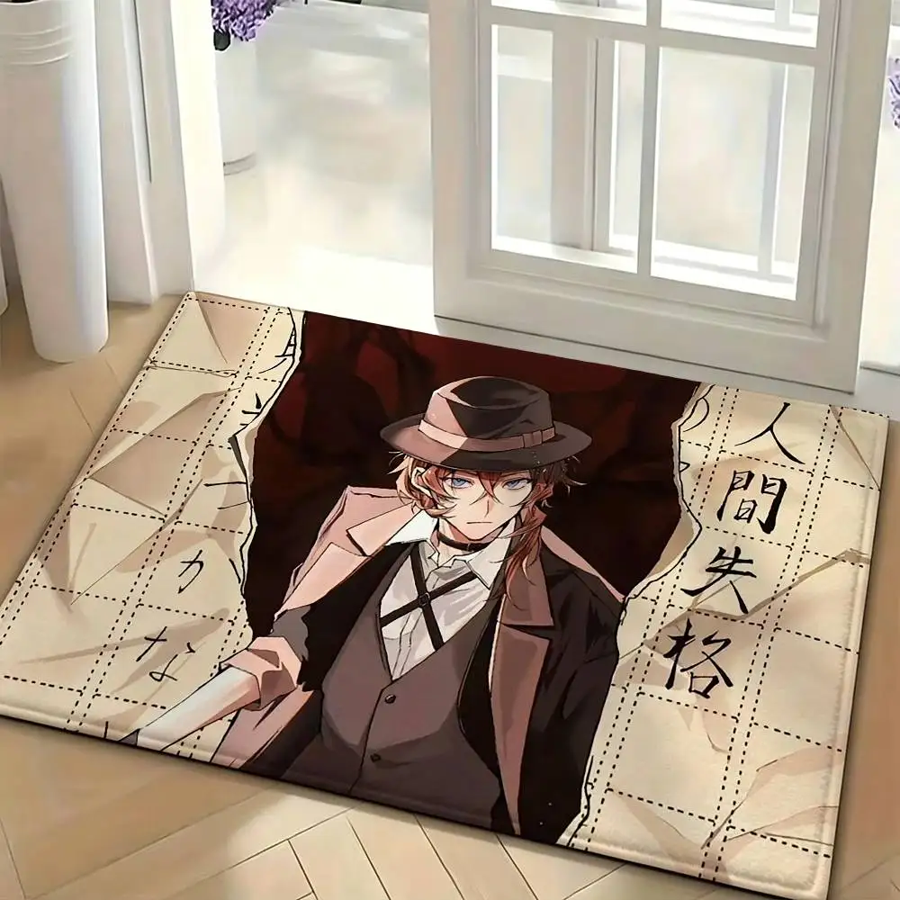 N-Nakahara C-Chuuya Floor Mat Soft Non Slip for Entry Door Bathroom Indoor Home Decorative Carpet