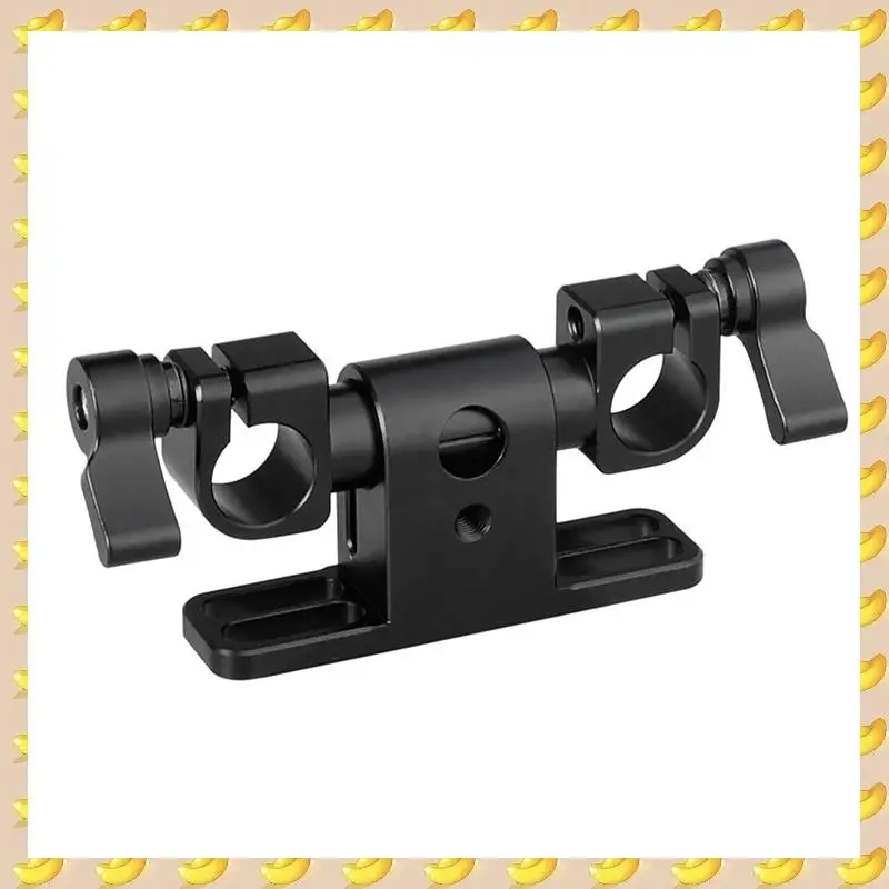 

A45U Adjustable 15Mm Dual Rod Clamp With 360 Swivel Rod Adapter For Rod Support System Camera Rig Fotografia Accessories