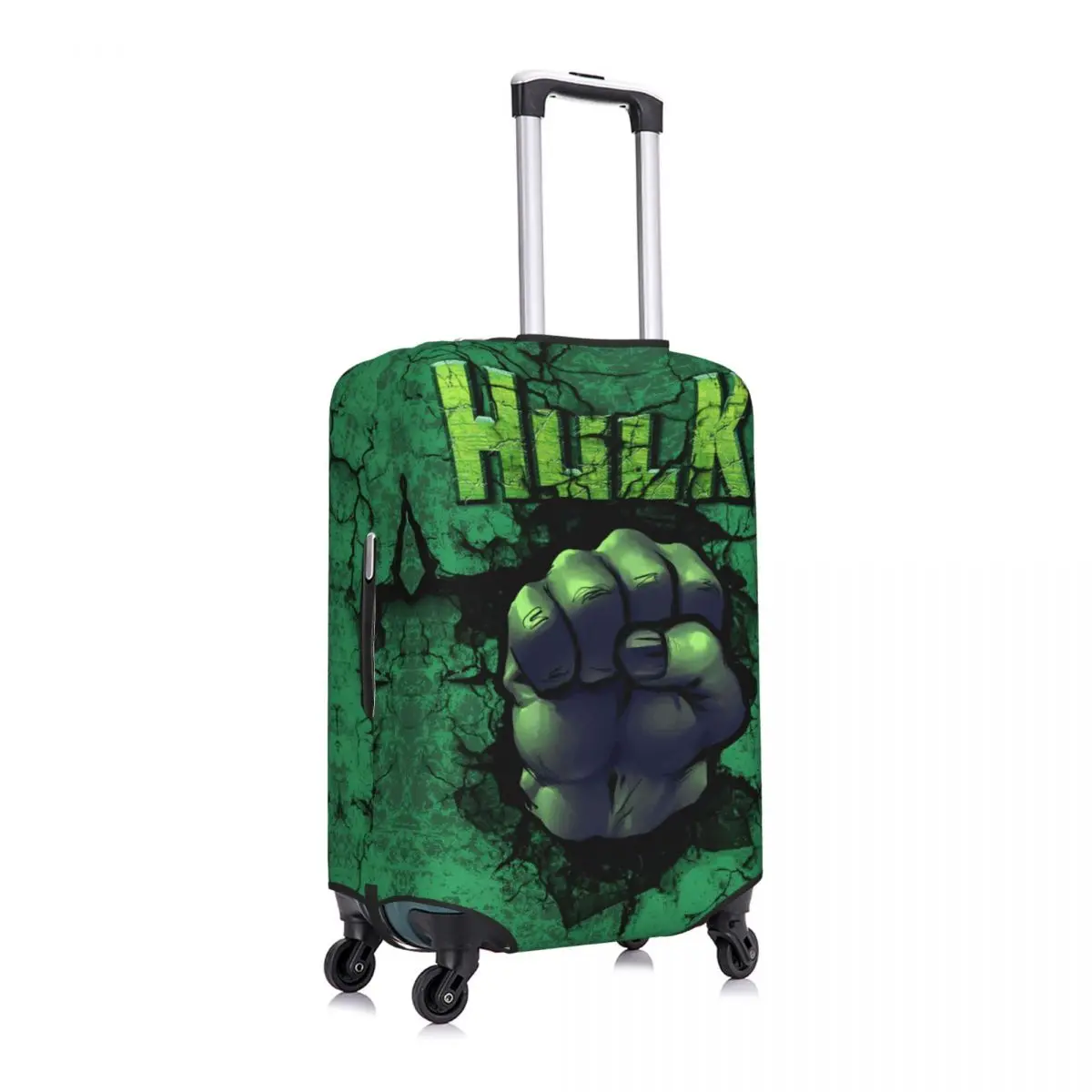 أزياء مخصصة 3D الطباعة الفن هالك غطاء الأمتعة حامي قابل للغسل شعبية الفيلم حقيبة السفر يغطي