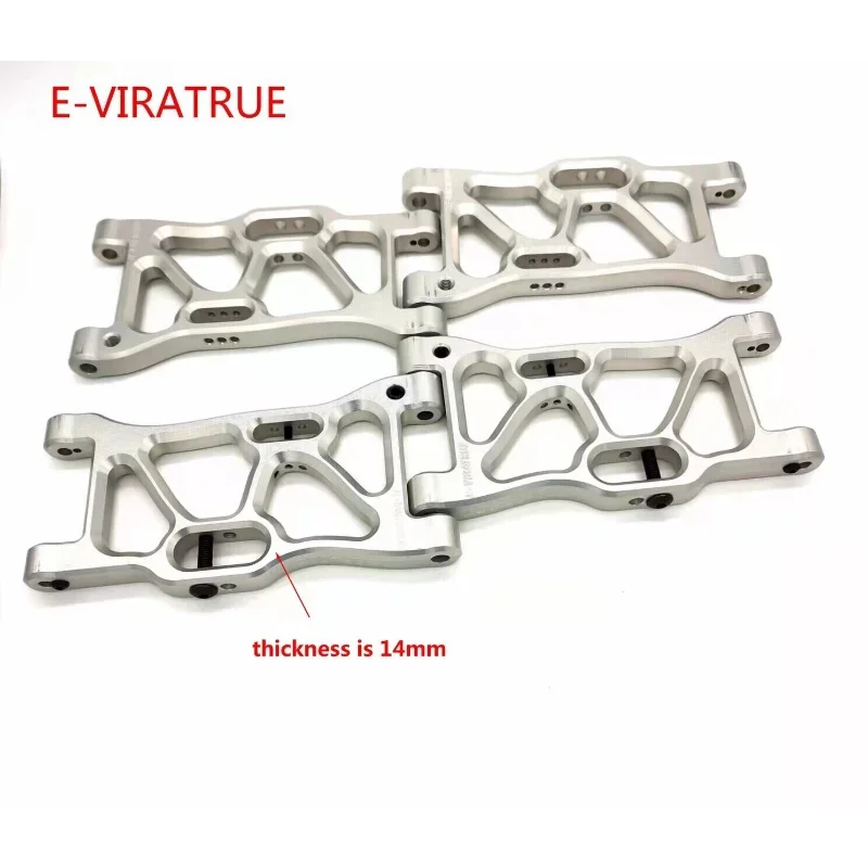 E-VIRATRUE Losi DBXL-E 2.0 &GAS 1/5 CNC 7075 Aluminum Lower Suspension Arms (4pcs)