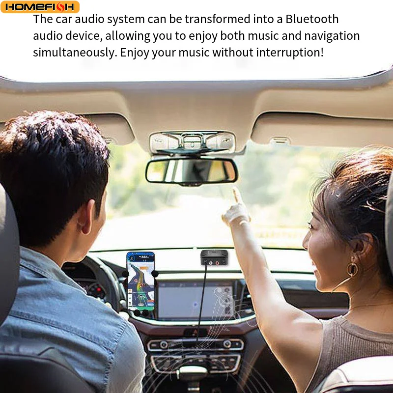 BT1180 블루투스 6.0 NFC 음악 수신기는 차량용 핸즈프리이며 USB 플래시 드라이브를 통해 음악 재생을 지원합니다. 썸네일 4