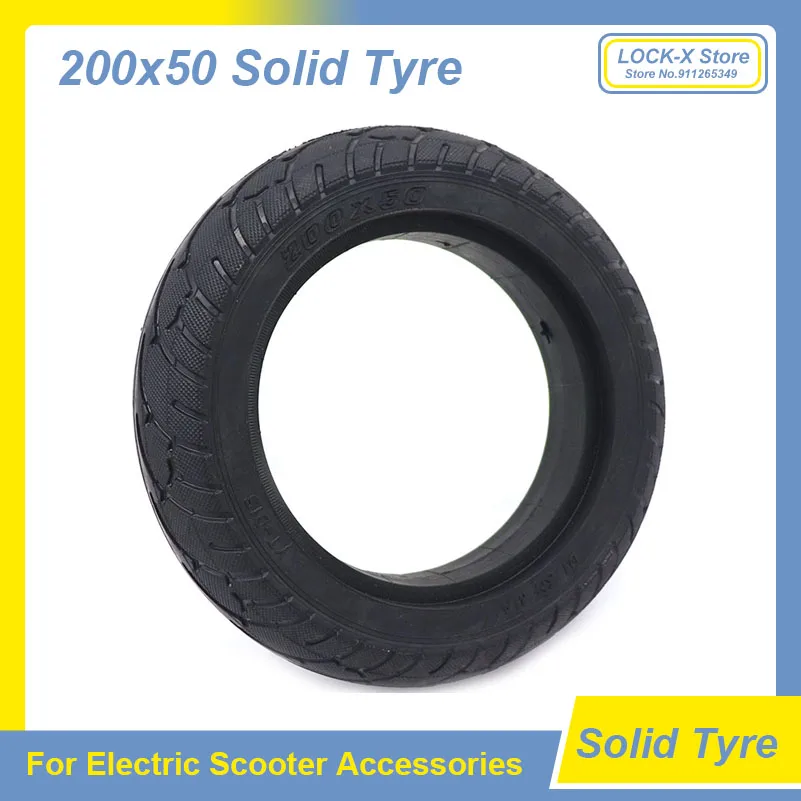 

200x50 Solid Tire 8 Inch Electric Scooter Tyre 8X2T for Speedway Mini 4 Pro Hoverboard Tubeless Wheel