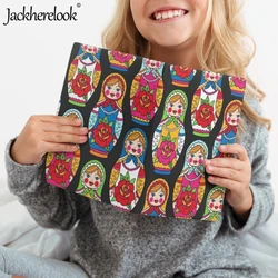 Cartoon Matryoshka Doll Printed School Bag Accessories for Kids School Supplies Book Cover Practical Recyclable Textbook Cover