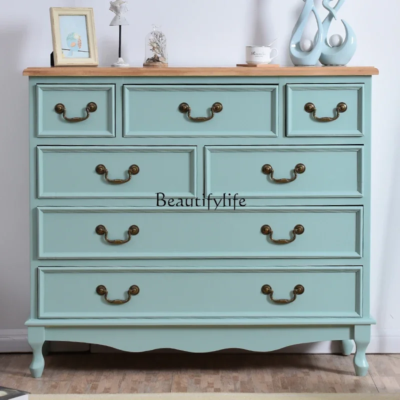 

yj7 2025Simple modern storage cabinet, drawer-style chest of drawers, living room locker