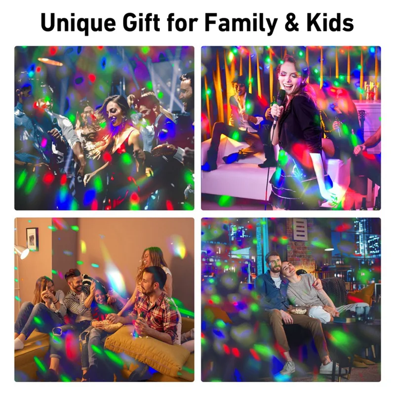 A95G Multi-Color LED Ambient Lighting With Remote For Bedroom, Multifunctional Wall And Desk Light - White