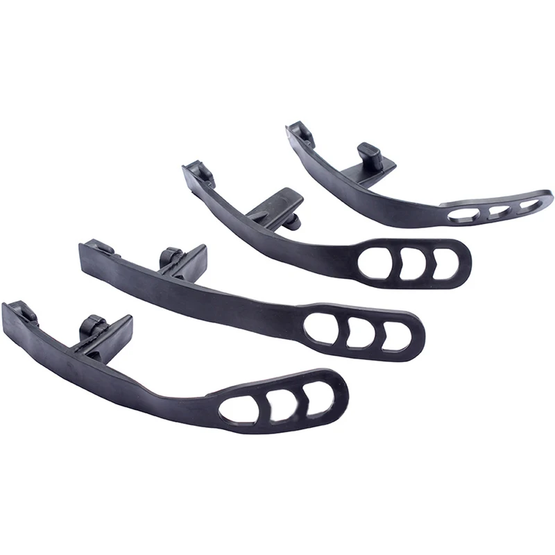 4pc Universal Headlight Rubber Straps Off-road Motorcycle Headlight Fixing Rubber Strip Motocross Headlamp Fixed Brackets Straps