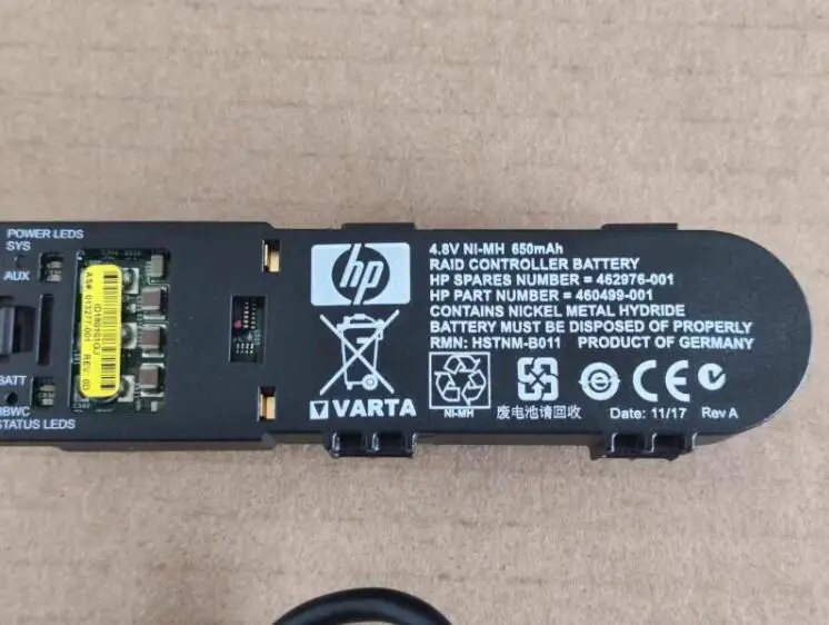 High Quality Original NEW for HP 462969-B21 462976-001 460499-001 P series Battery with cable P410, P411, P212