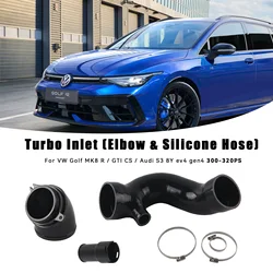 Turbo Inlet Elbow Intake Hose For VW Golf MK8 R / GTI CS / Audi S3 8Y ev4 gen4 300-320PS