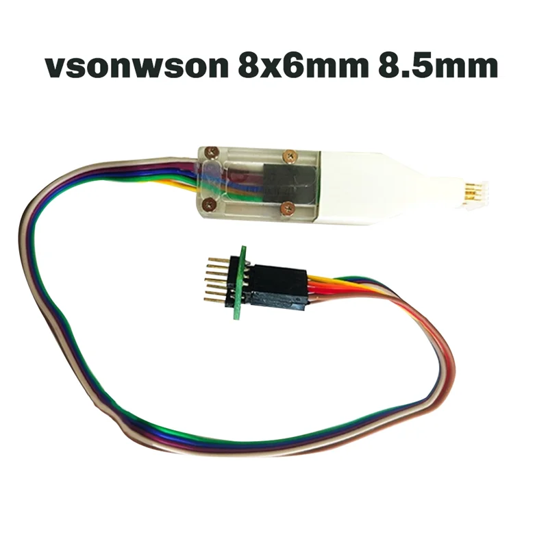 BNVN-1Pcs Chip Download Burn Write Probe Spring Needle Flash Eeprom Chip Burner Cable