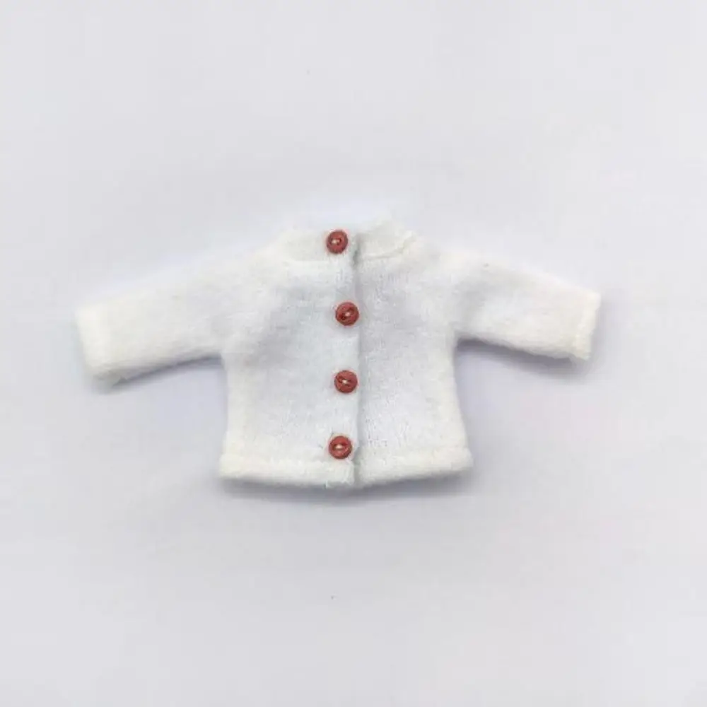 

Handmade Knitted Sweater Cardigans Casual Multicolored Dolls Accessories Tops Mini Dress Clothes