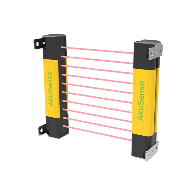 Akusense BML 30*30mm Infrared Optical Sensor With M12 Connector Safety Light Curtain