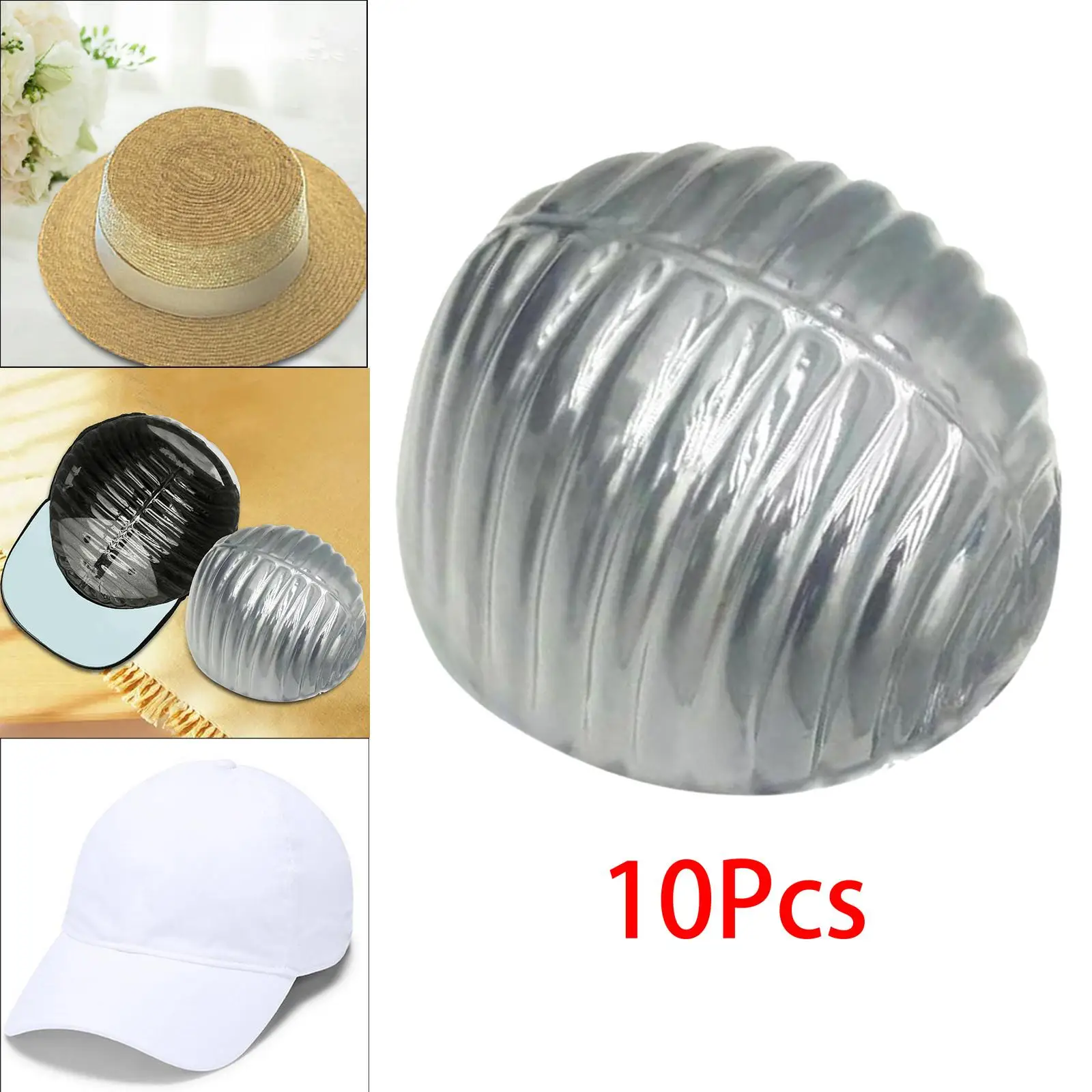 10Pcs Lightweight Hat Liner Hat Organizer Baseball Hat Insert for Closet Desktop