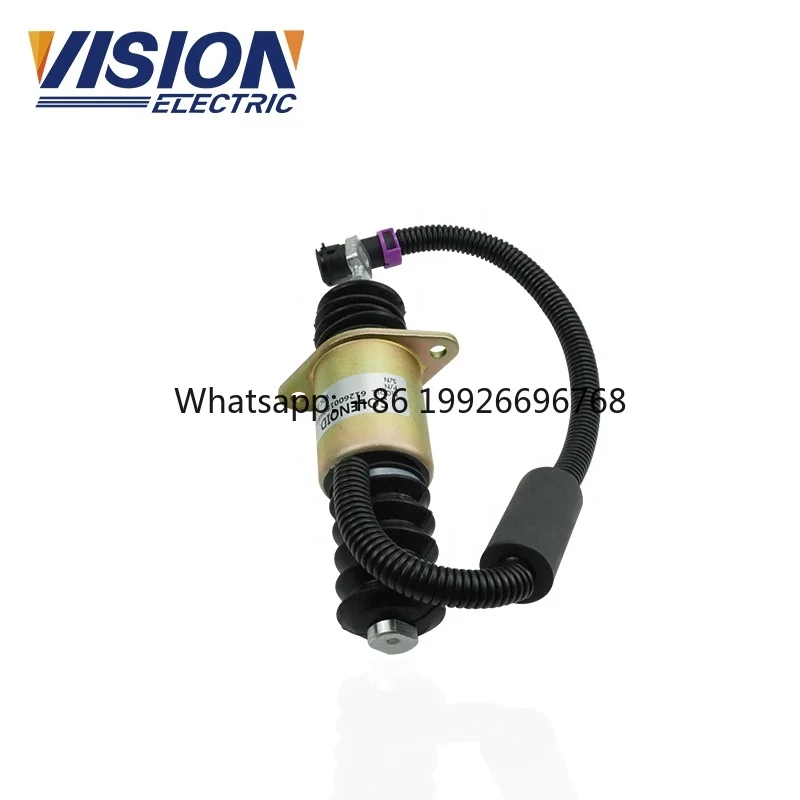 

Excavator Diesel Engine Flameout Solenoid Valve 612600180681 Valve Stop Solenoid Parts