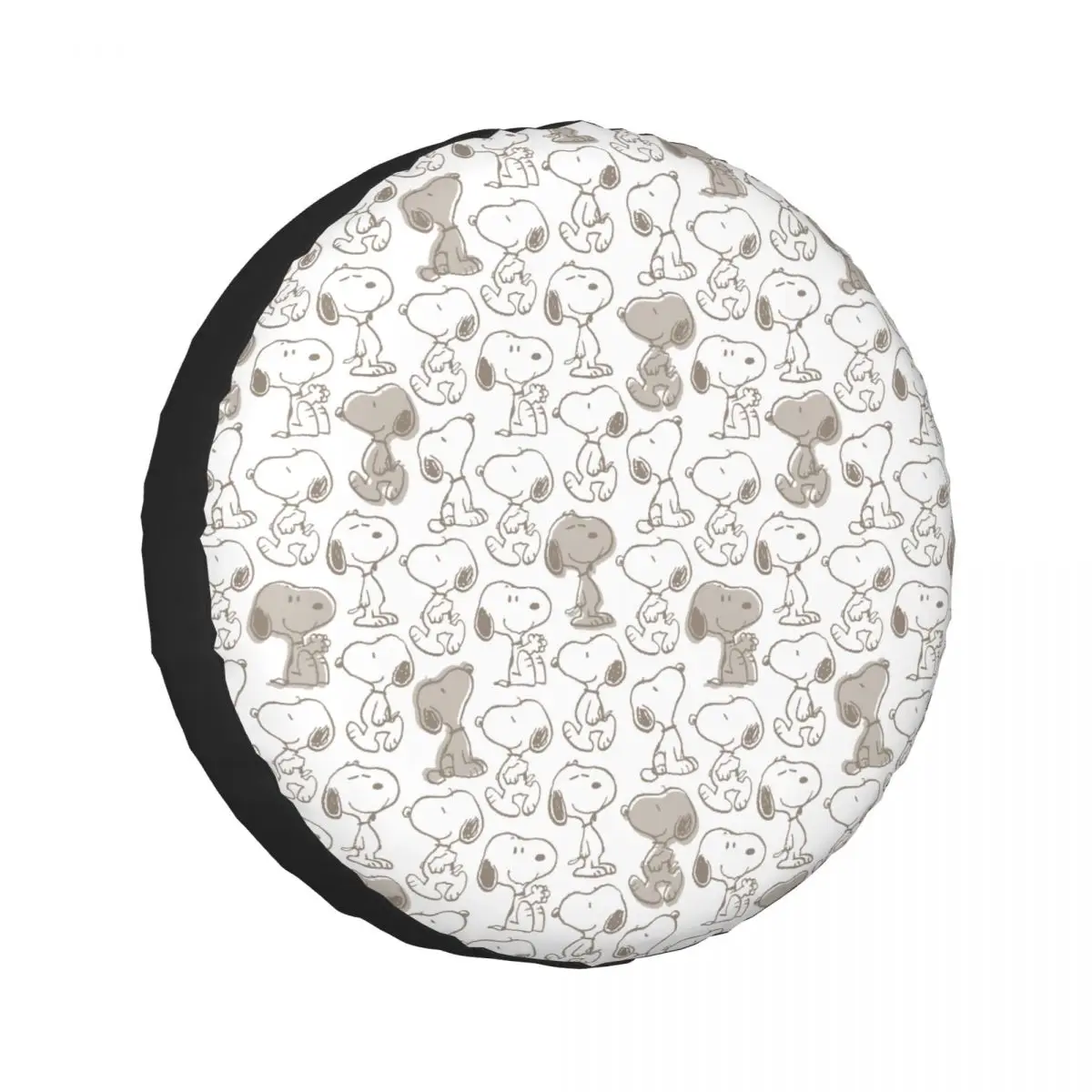 

Snoopy Cartoon Anime 1Pcs Car Polyester Wheel Tire Cover Waterproof for Cars Accessories