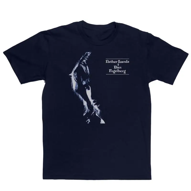 تي شيرت Nether Lands Dan Fogelberg الجديد كلاسيكي للرجال أسود S 5XL