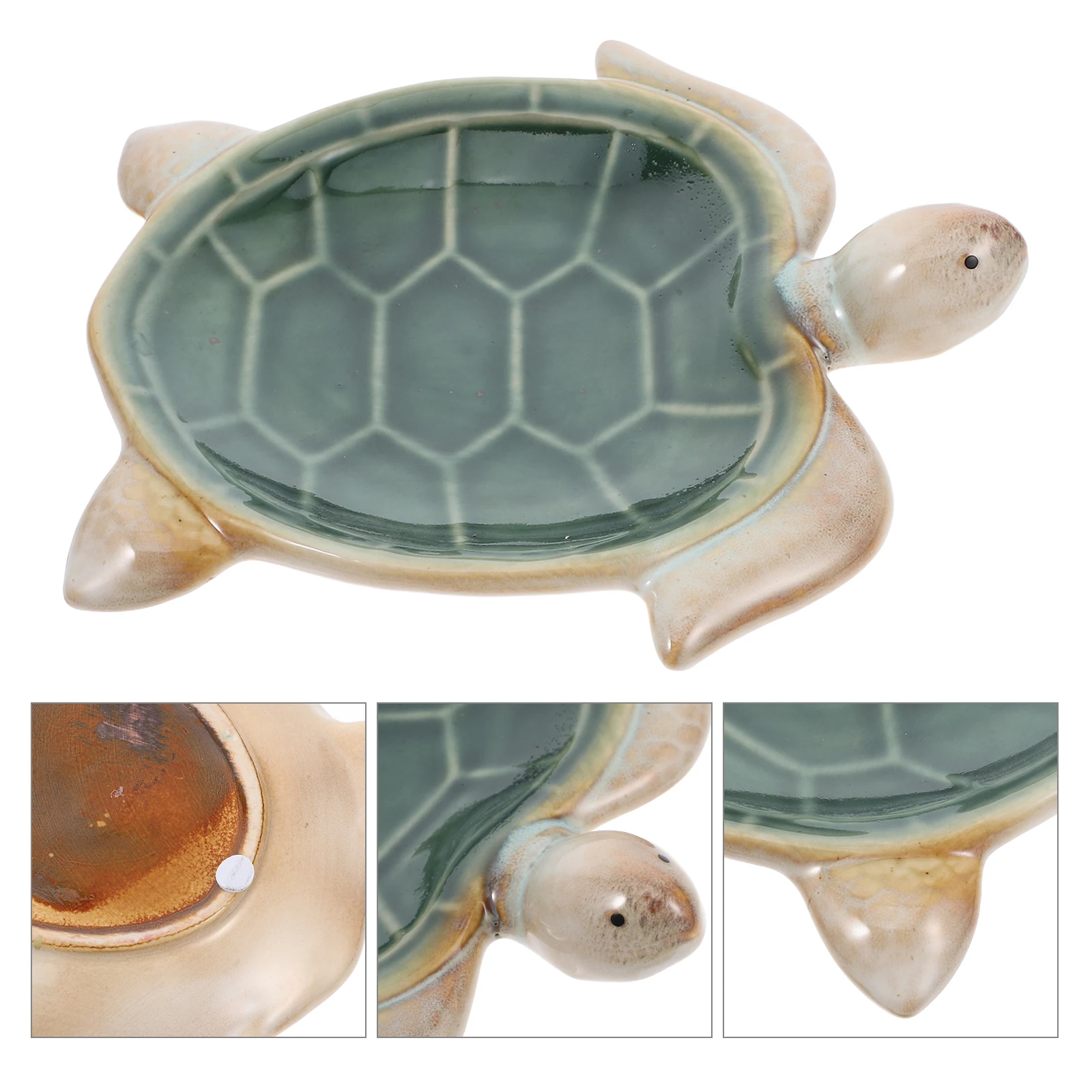 

Creative Turtle Dish Storage Tray Jewelry Key Bowl Resin Decorative Candy Organizer Space Saving Design Desktopturtle