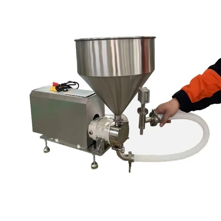 Pasta de ternera de alta viscosidad, pasta de curry, carne picada, crema de mantequilla, salsa de ensalada, jarabe, máquina de llenado de salsa de chile y tomate líquido Oral