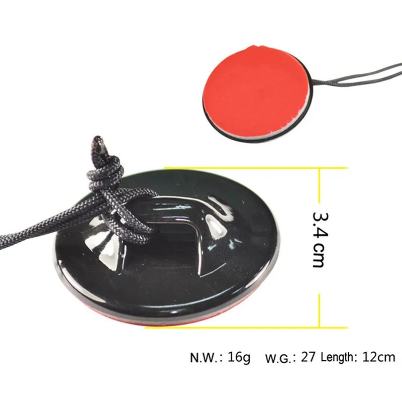 100 Pcs Black Buckle Safety Anti-Drop Insurance Tether Strap+Sticker Helmet Mount For Gopro 1110 9 8 7 6 5 4 Camera Accessories - Image 6